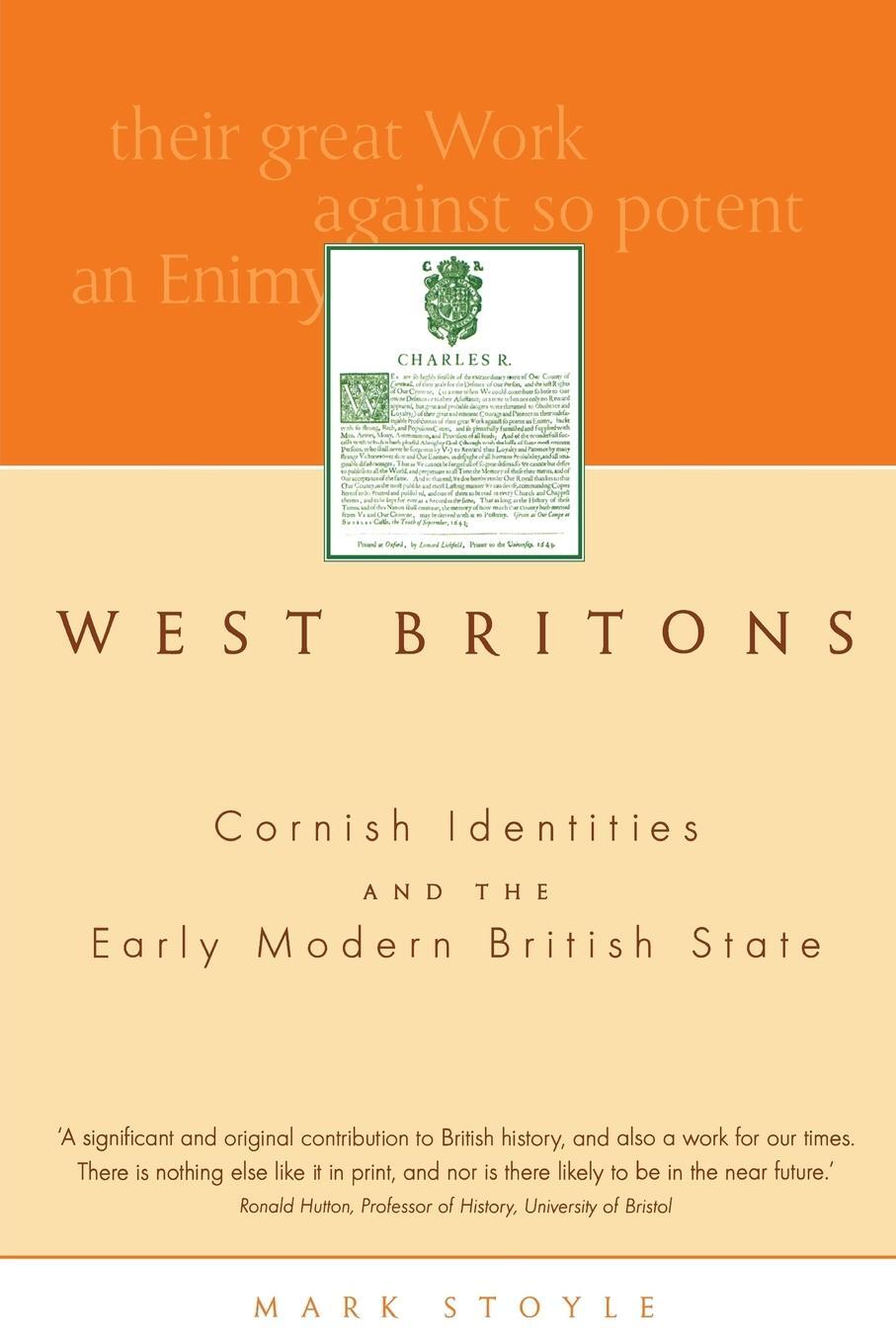 Cover: 9780859896887 | West Britons | Cornish Identities and the Early Modern British State