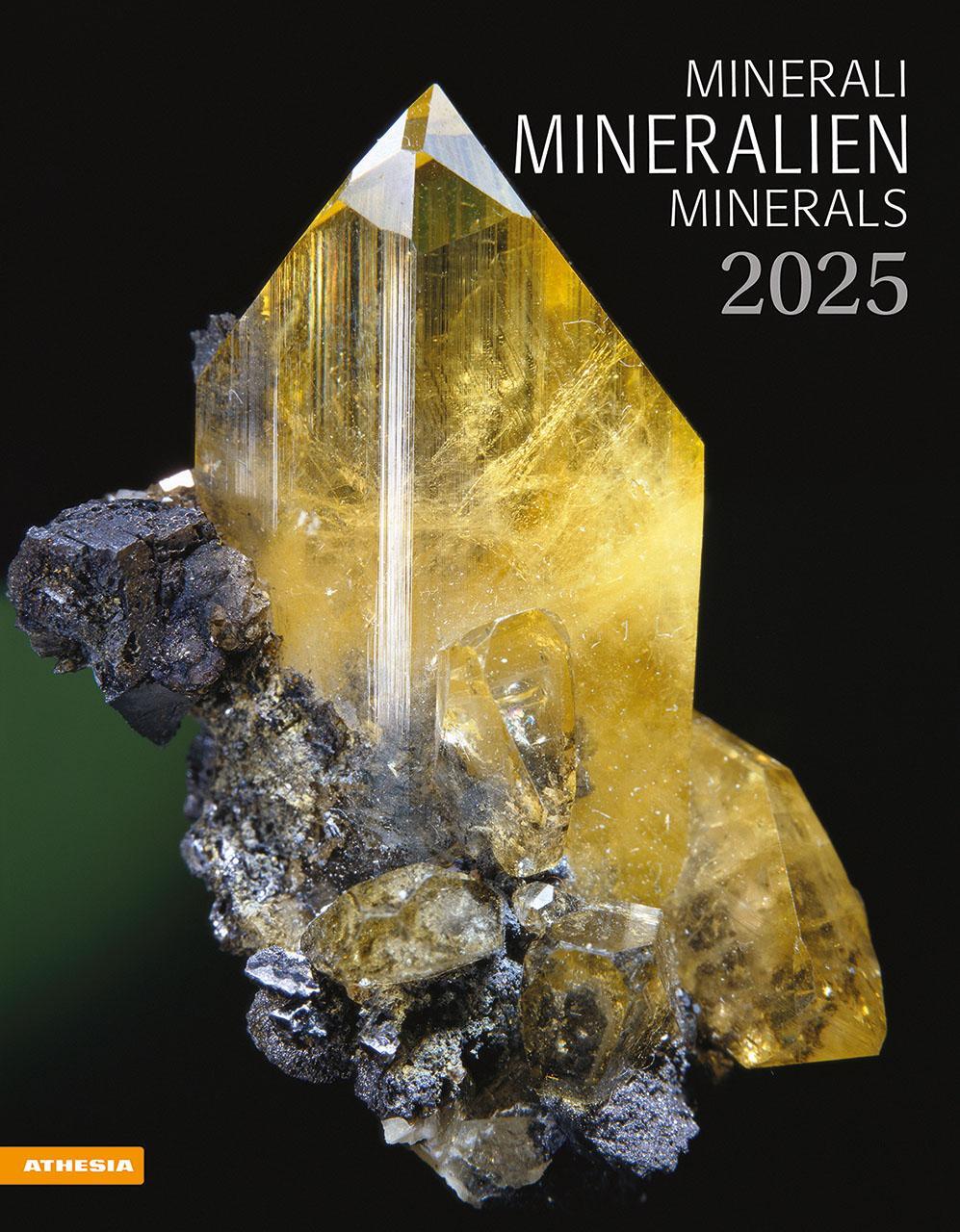 Cover: 9788868397456 | Mineralien Kalender 2025 | Minerali - Minerals | Verlag | Kalender