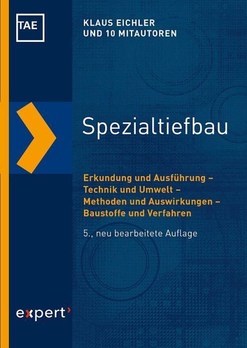 Cover: 9783816934318 | Spezialtiefbau | Klaus Eichler | Taschenbuch | Kontakt & Studium