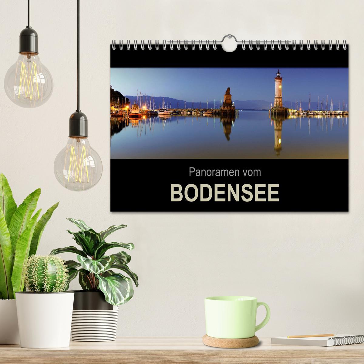 Bild: 9783435648481 | Panoramen vom Bodensee (Wandkalender 2025 DIN A4 quer), CALVENDO...