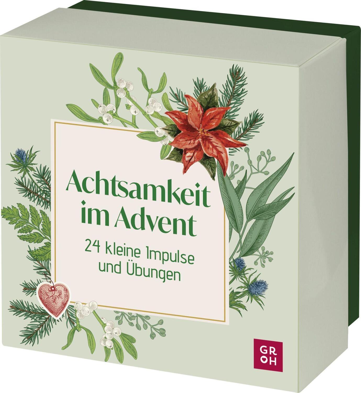 Cover: 4036442012390 | Achtsamkeit im Advent | Groh Verlag | Kalender | 48 S. | Deutsch