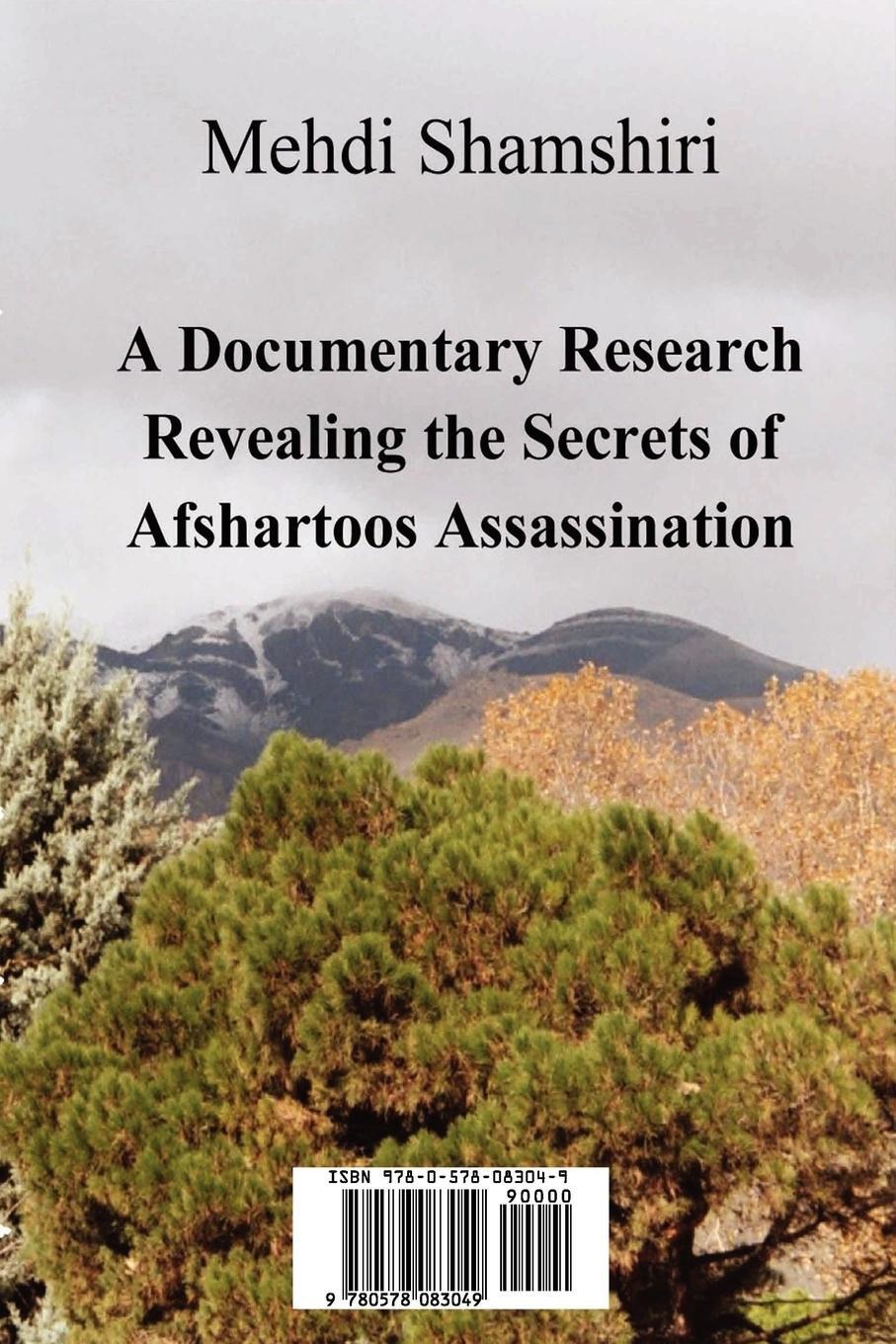 Cover: 9780578083049 | A Documentary Research Revealing the Secrets of Afshartoos...