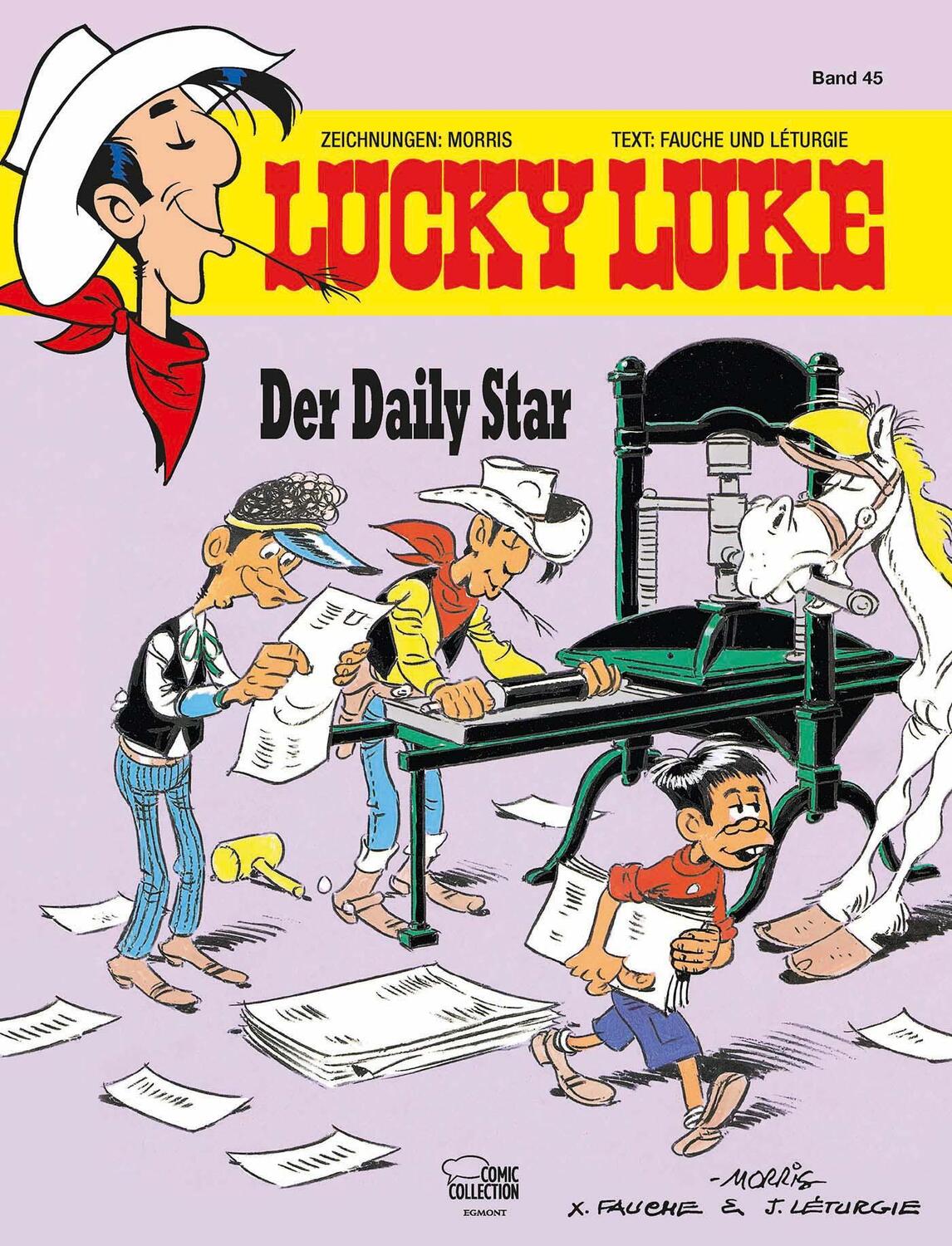 Cover: 9783770434510 | Lucky Luke 45 - Der Daily Star | Morris (u. a.) | Buch | Lucky Luke