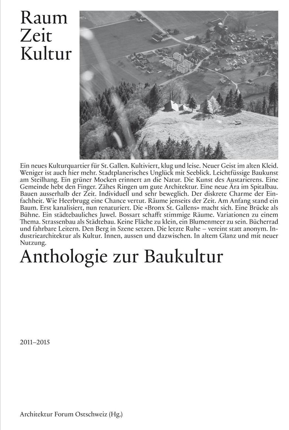 Cover: 9783038630197 | Raum. Zeit. Kultur | Anthologien zur Baukultur | Taschenbuch | 176 S.