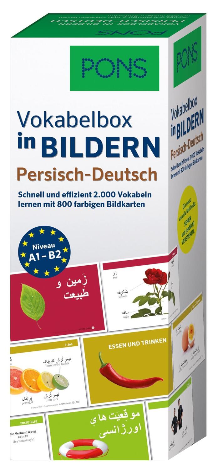 Cover: 9783125629776 | PONS Vokabelbox in Bildern Persisch-Deutsch | Stück | Deutsch | 2017
