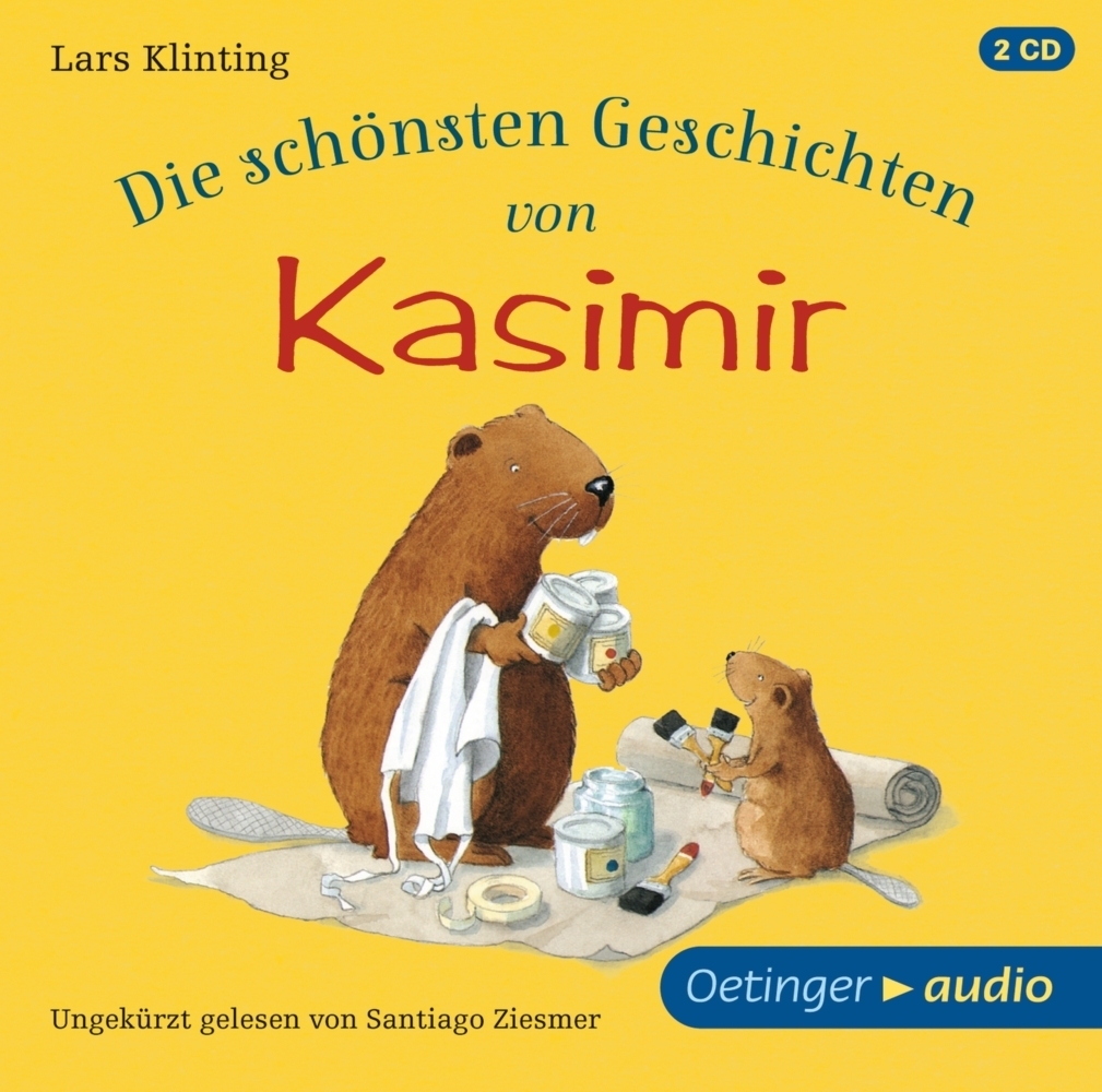 Cover: 9783837308891 | Die schönsten Geschichten von Kasimir, 2 Audio-CD | Lars Klinting | CD