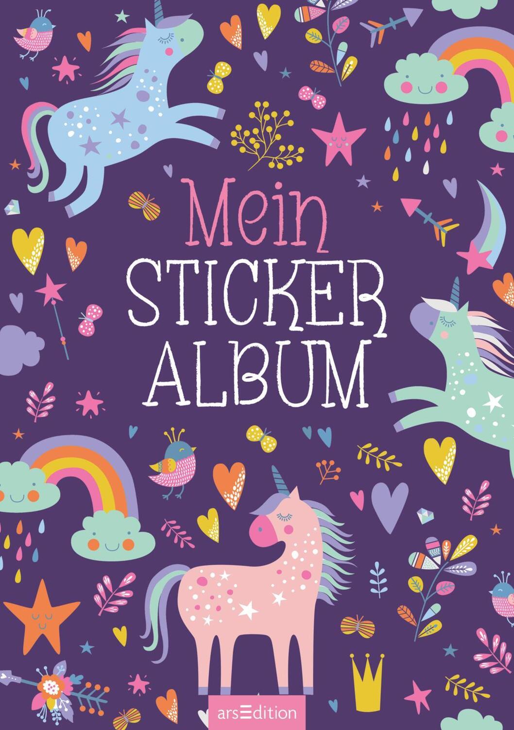 Bild: 4014489123392 | Mein Stickeralbum - Einhörner | Stück | Softcover | 24 S. | Deutsch