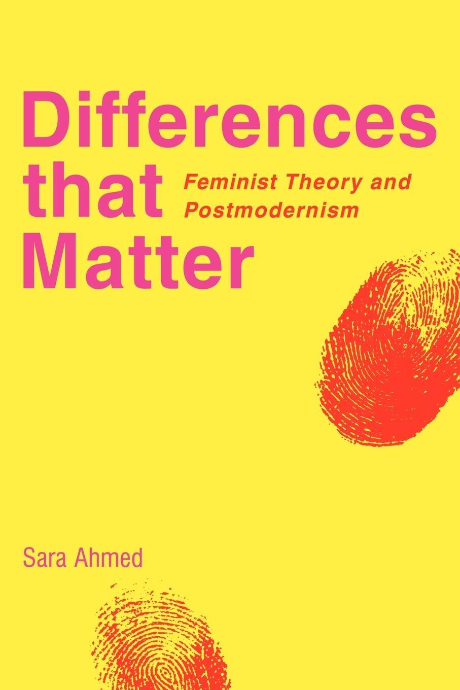 Cover: 9780521597616 | Differences That Matter | Feminist Theory and Postmodernism | Ahmed