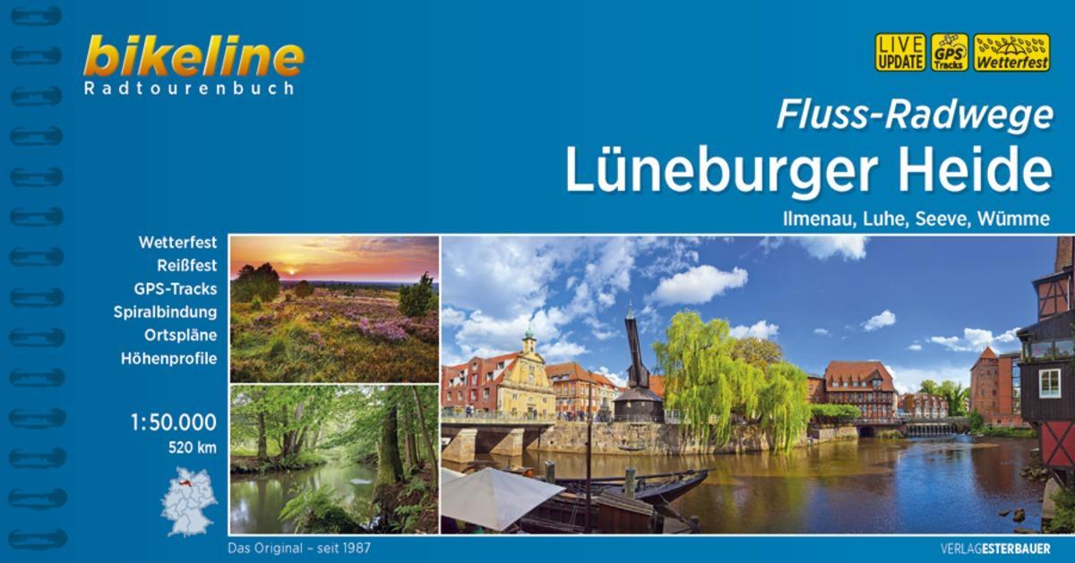 Cover: 9783850007528 | Flussradwege Lüneburger Heide. Ilmenau, Luhe, Seeve, Wümme,...