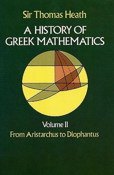 Cover: 9780486240749 | A History of Greek Mathematics, Volume II: From Aristarchus to...