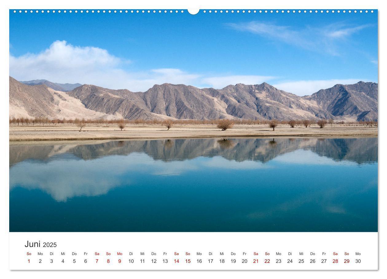 Bild: 9783383826184 | Tibet - Kloster und Landschaft (Wandkalender 2025 DIN A2 quer),...