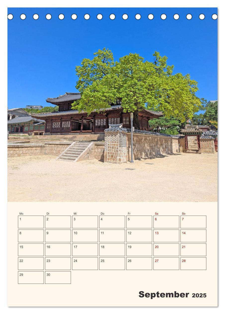 Bild: 9783457205358 | Entdecke Seoul (Tischkalender 2025 DIN A5 hoch), CALVENDO...