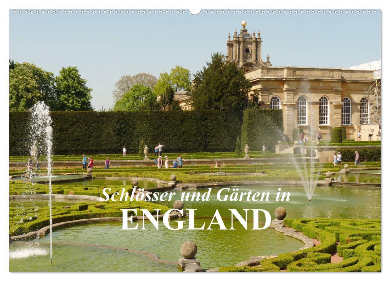 Cover: 9783435320813 | Schlösser und Gärten in England (Wandkalender 2025 DIN A2 quer),...
