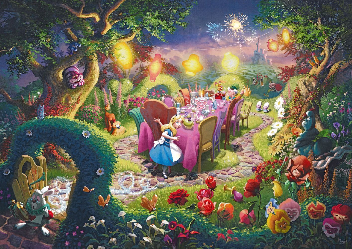 Bild: 4001504573980 | Disney, Mad Hatters Tea Party | Spiel | Schachtel | 57398 | Deutsch