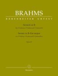 Cover: 9790006538355 | Sextet Bes Op.18 | Stimmen im Umschlag | Johannes Brahms | Deutsch