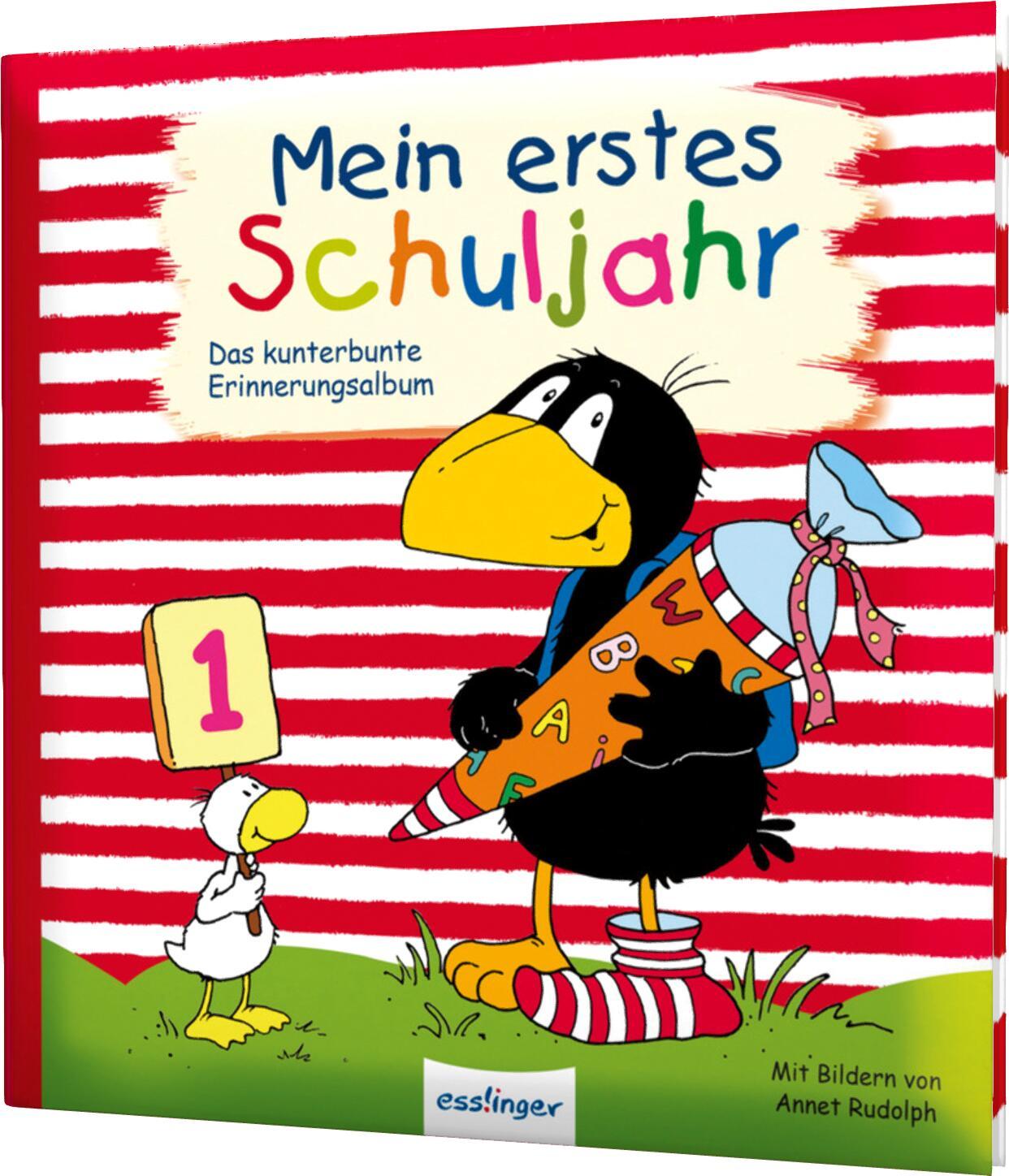 Cover: 9783480231522 | Der kleine Rabe Socke: Mein erstes Schuljahr | Annet Rudolph | Buch