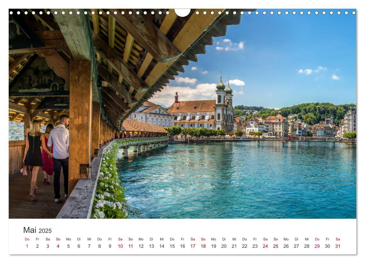 Bild: 9783435313266 | Schweiz - Die schönsten Städte (Wandkalender 2025 DIN A3 quer),...