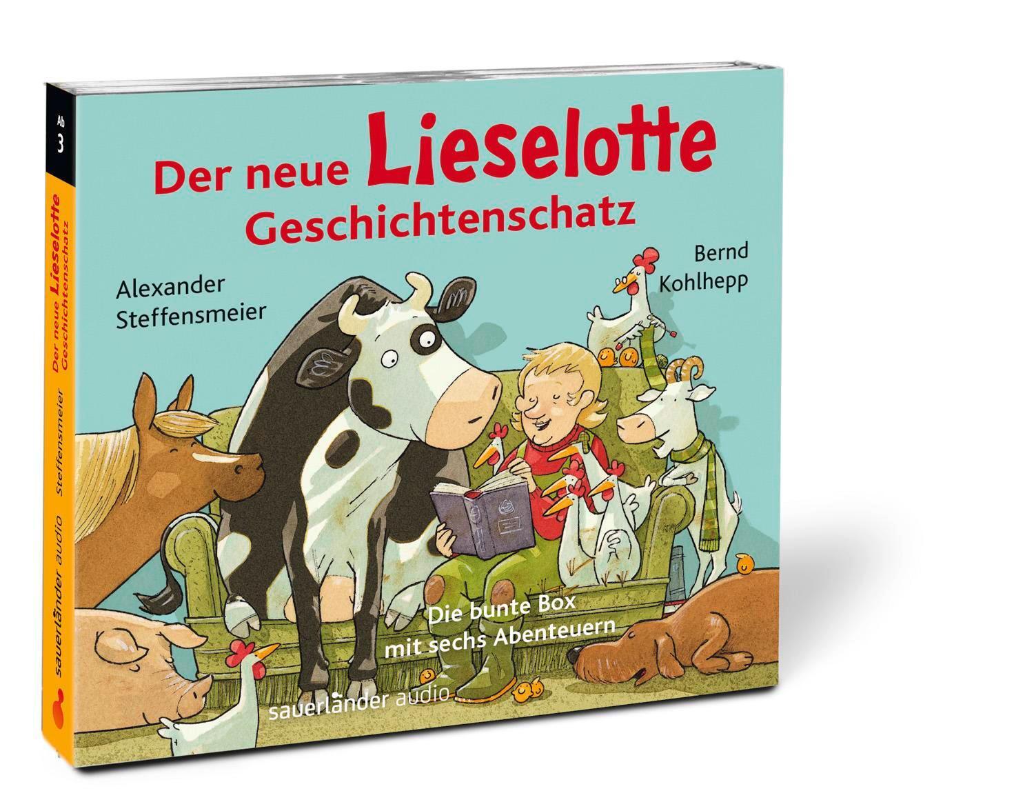 Bild: 9783839849873 | Der neue Lieselotte Geschichtenschatz | Alexander Steffensmeier | CD