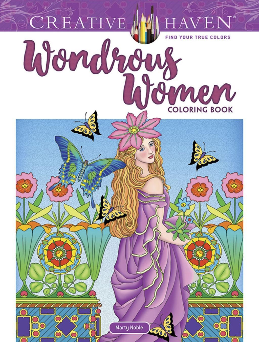 Cover: 9780486828466 | Creative Haven Wondrous Women Coloring Book | Marty Noble | Buch