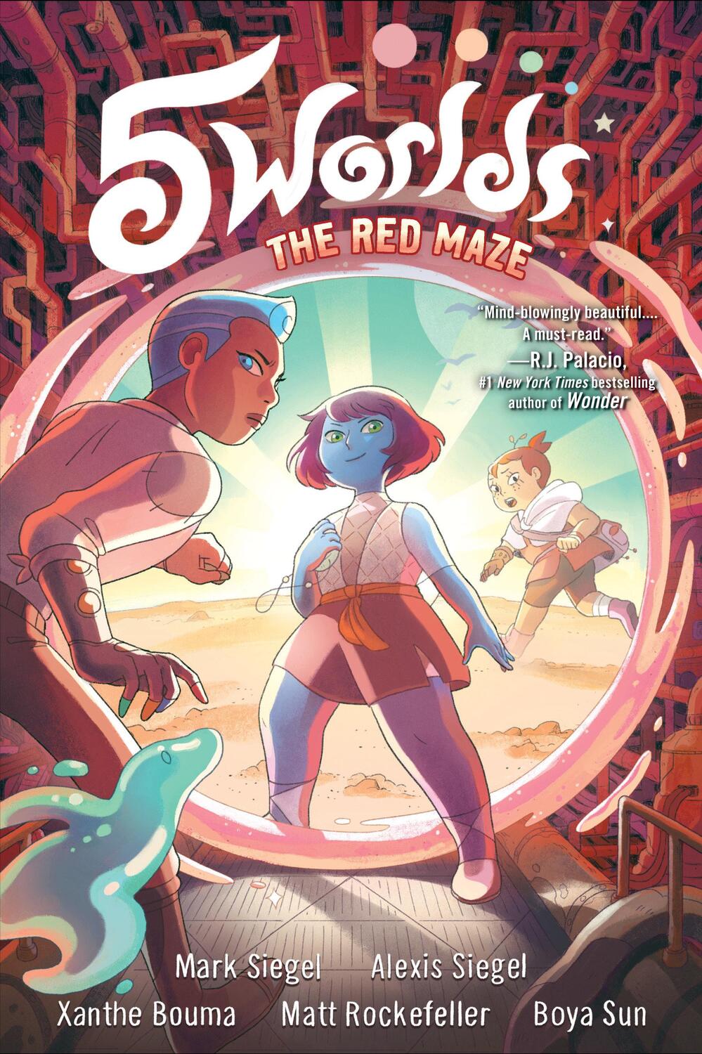Cover: 9781101935927 | 5 Worlds Book 3: The Red Maze | Alexis Siegel (u. a.) | Buch | 2019