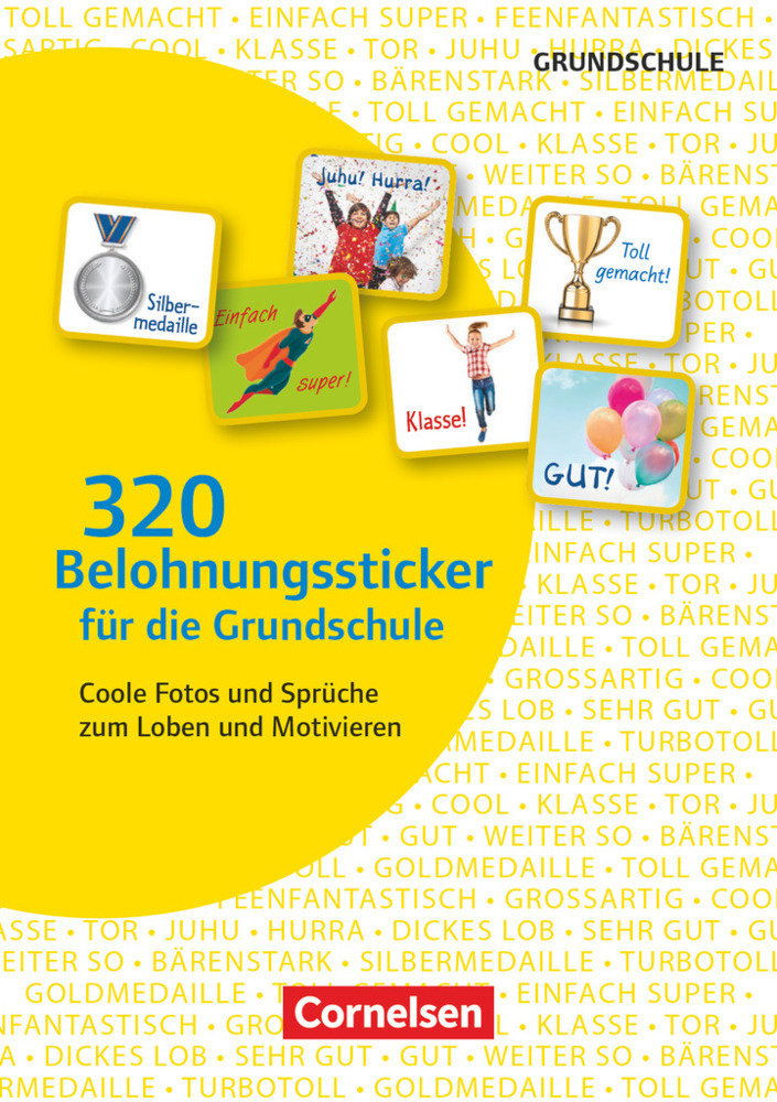 Cover: 9783589155262 | 320 Belohnungssticker für die Grundschule - Coole Fotos und Sprüche...