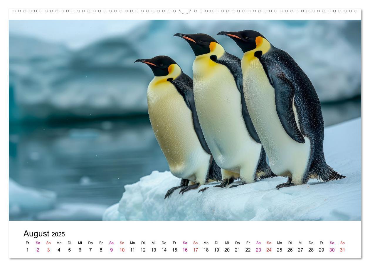 Bild: 9783457164495 | Maritim pur - Pinguine (hochwertiger Premium Wandkalender 2025 DIN...