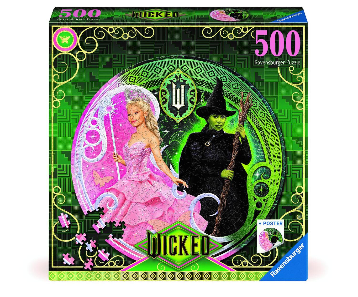 Cover: 4005555012764 | Ravensburger Puzzle 12001276 - Wicked - 500 Teile Wicked Rundpuzzle...