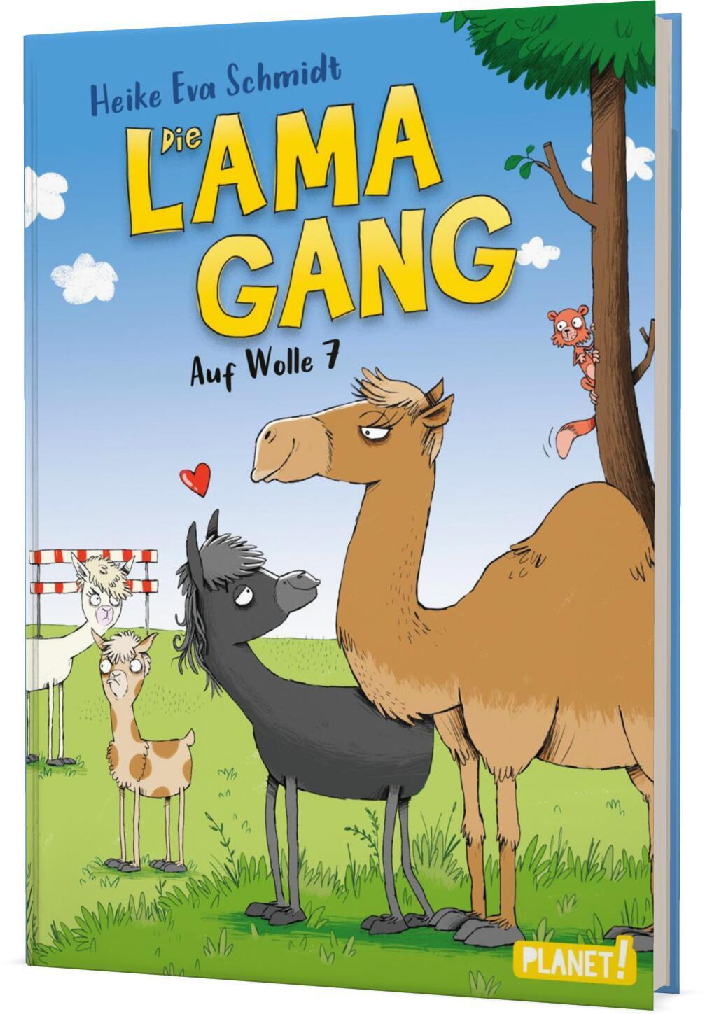 Cover: 9783522507035 | Die Lama-Gang. Mit Herz &amp; Spucke 2: Auf Wolle 7 | Heike Eva Schmidt