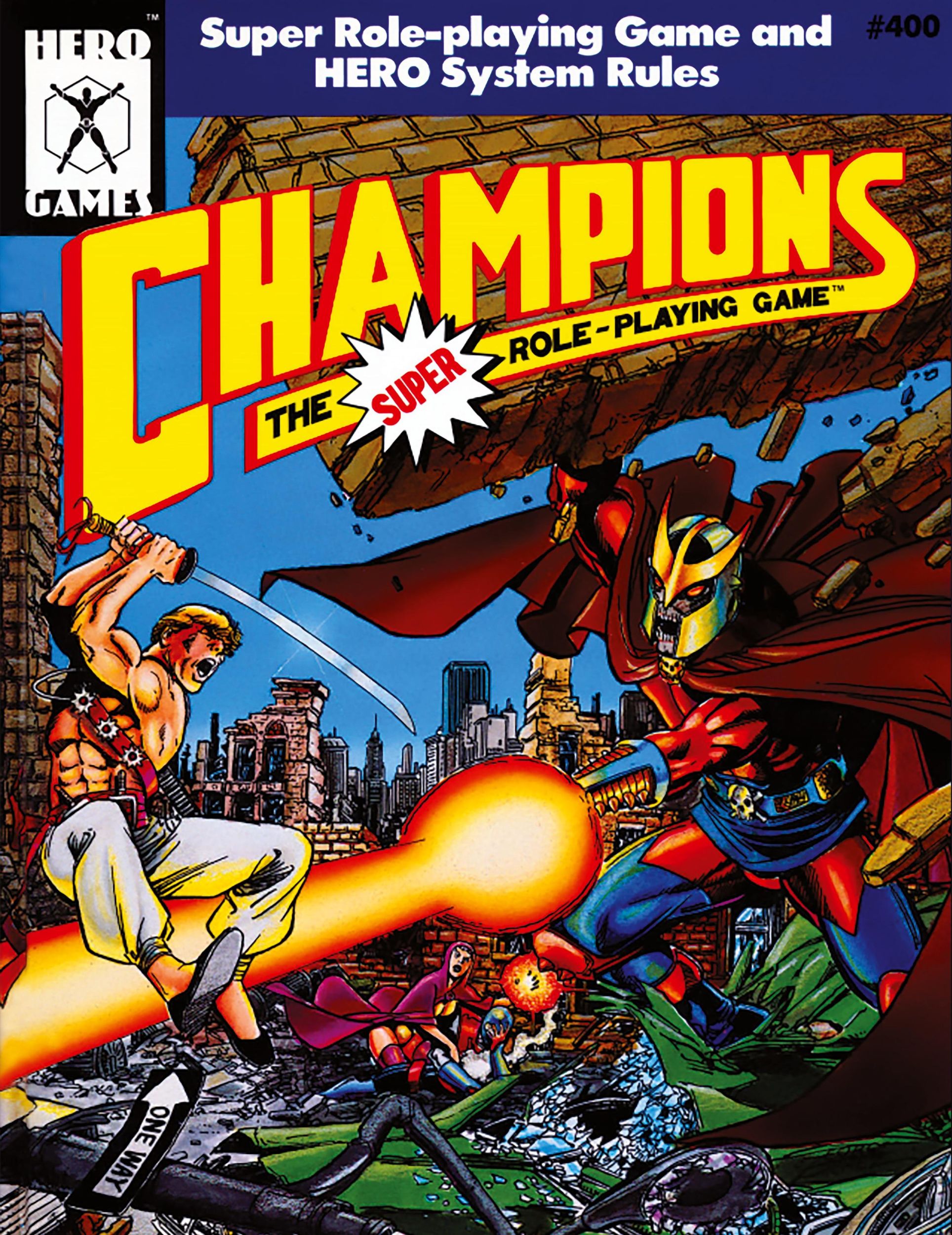 Cover: 9781558060432 | Champions | The Super Role Playing Game (4th edition) | Macdonald