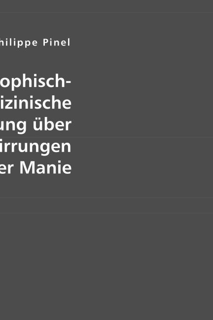 Cover: 9783836429993 | Philosophisch-medizinische Abhandlung über Geistesverirrungen oder...