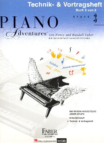 Cover: 9781616771959 | Piano Adventures: Technik- & Vortragsheft Stufe 3 | EAN 9781616771959