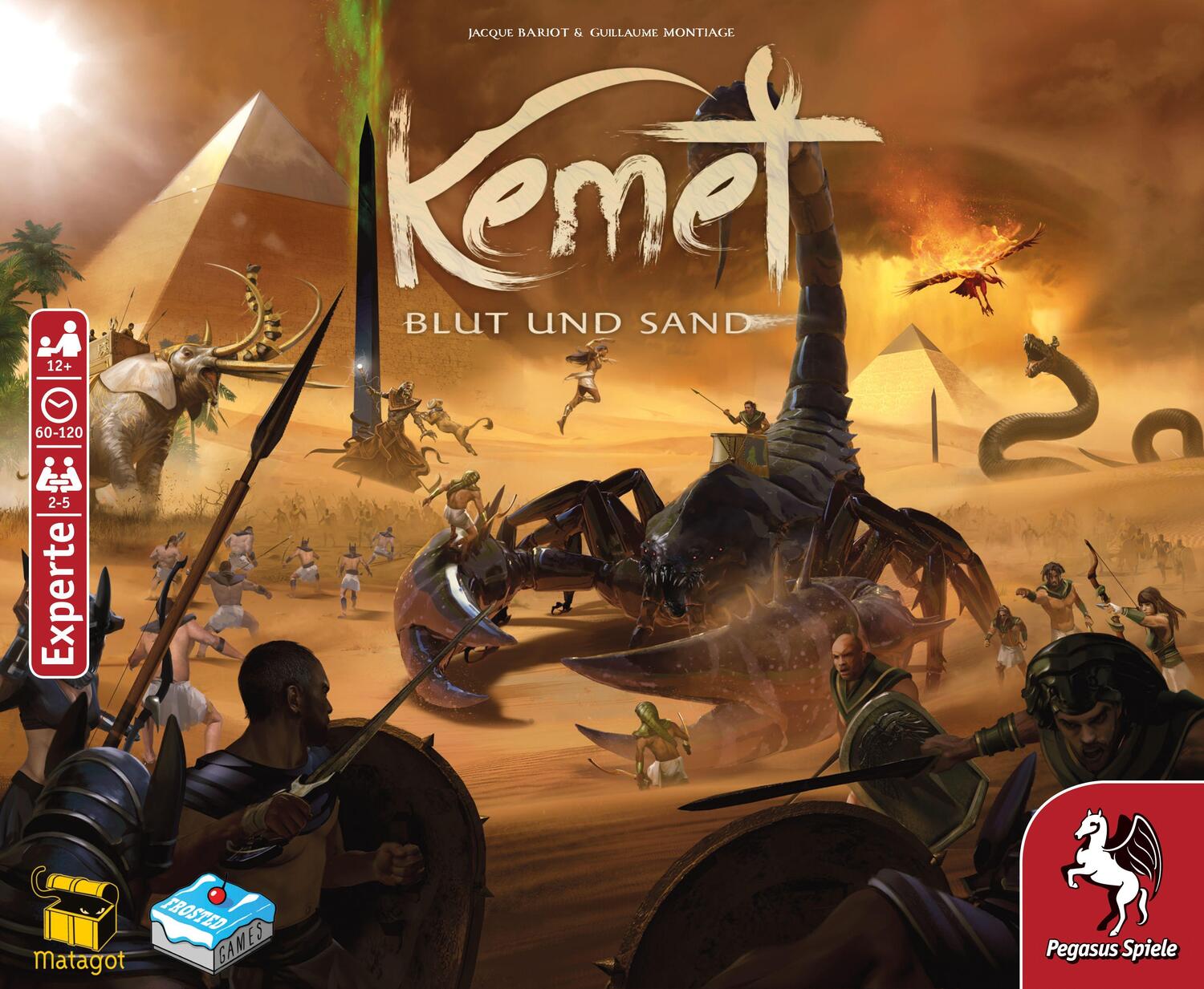 Cover: 4250231727894 | Kemet - Blut und Sand (Frosted Games) | Spiel | Deutsch | 2021