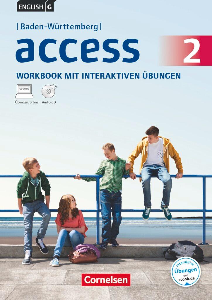 Cover: 9783060354443 | English G Access Band 2: 6. Schuljahr. Baden-Württemberg. Workbook...