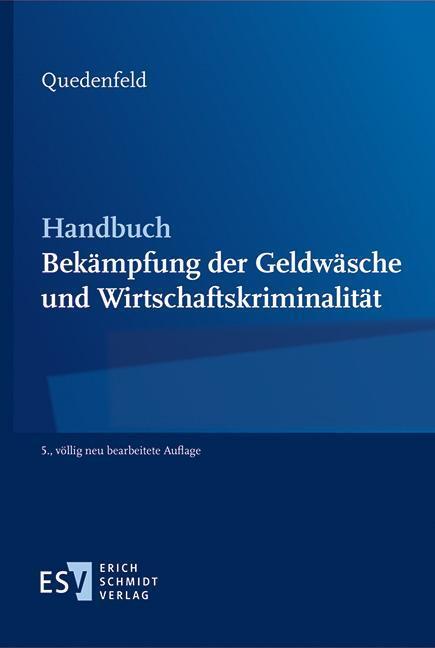 Cover: 9783503195954 | Handbuch Bekämpfung der Geldwäsche und Wirtschaftskriminalität | Buch