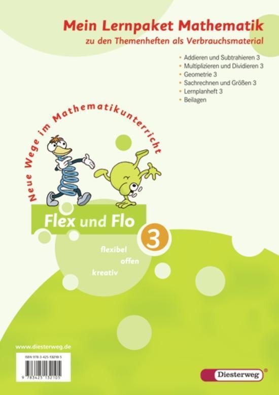 Cover: 9783425132105 | Flex und Flo 3. Mein Lernpaket Mathematik (Verbrauchsmaterial)....