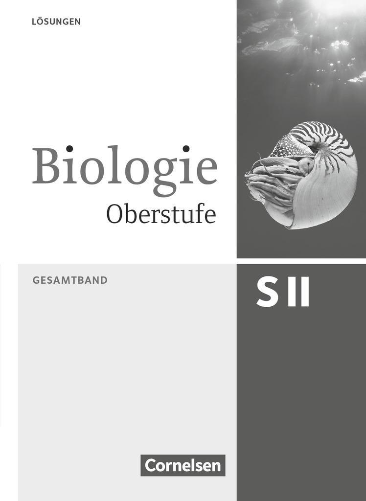 Cover: 9783060102693 | Biologie Oberstufe Gesamtband. Lösungsheft | Karl Wilhelm | Buch