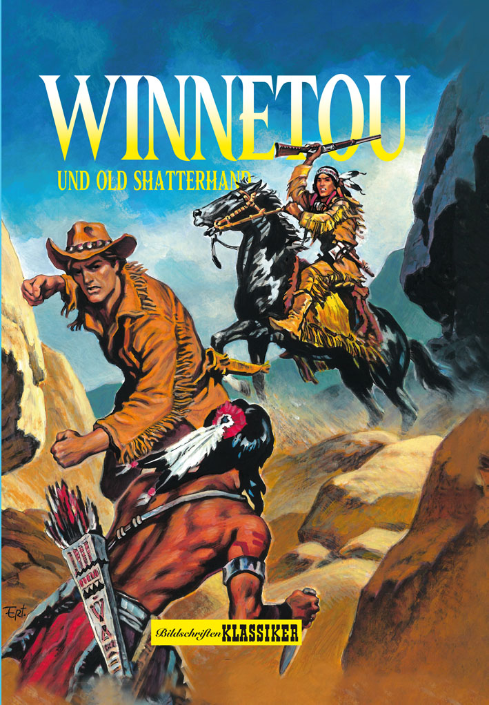 Cover: 9783947952687 | Winnetou und Old Shatterhand | Bildschriften Klassiker 11 | May | Buch