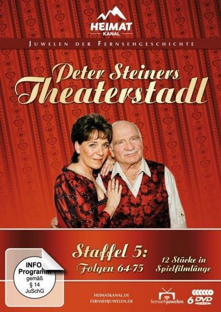Cover: 4042564172010 | Peter Steiners Theaterstadl | Staffel 5 / Folgen 64-75 | DVD | Deutsch
