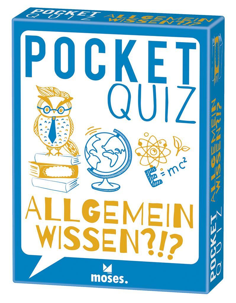 Cover: 9783964550019 | Pocket Quiz Allgemeinwissen | 150 Fragen für alle Besserwisser! | 2019