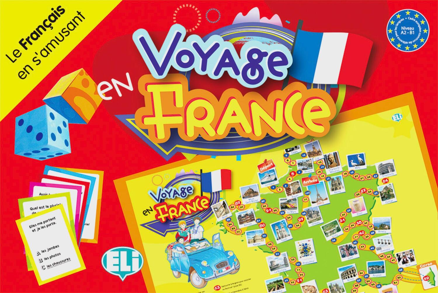 Cover: 9783125347885 | Voyage en France | Le Francais en s'amusant | Spiel | Brettspiel