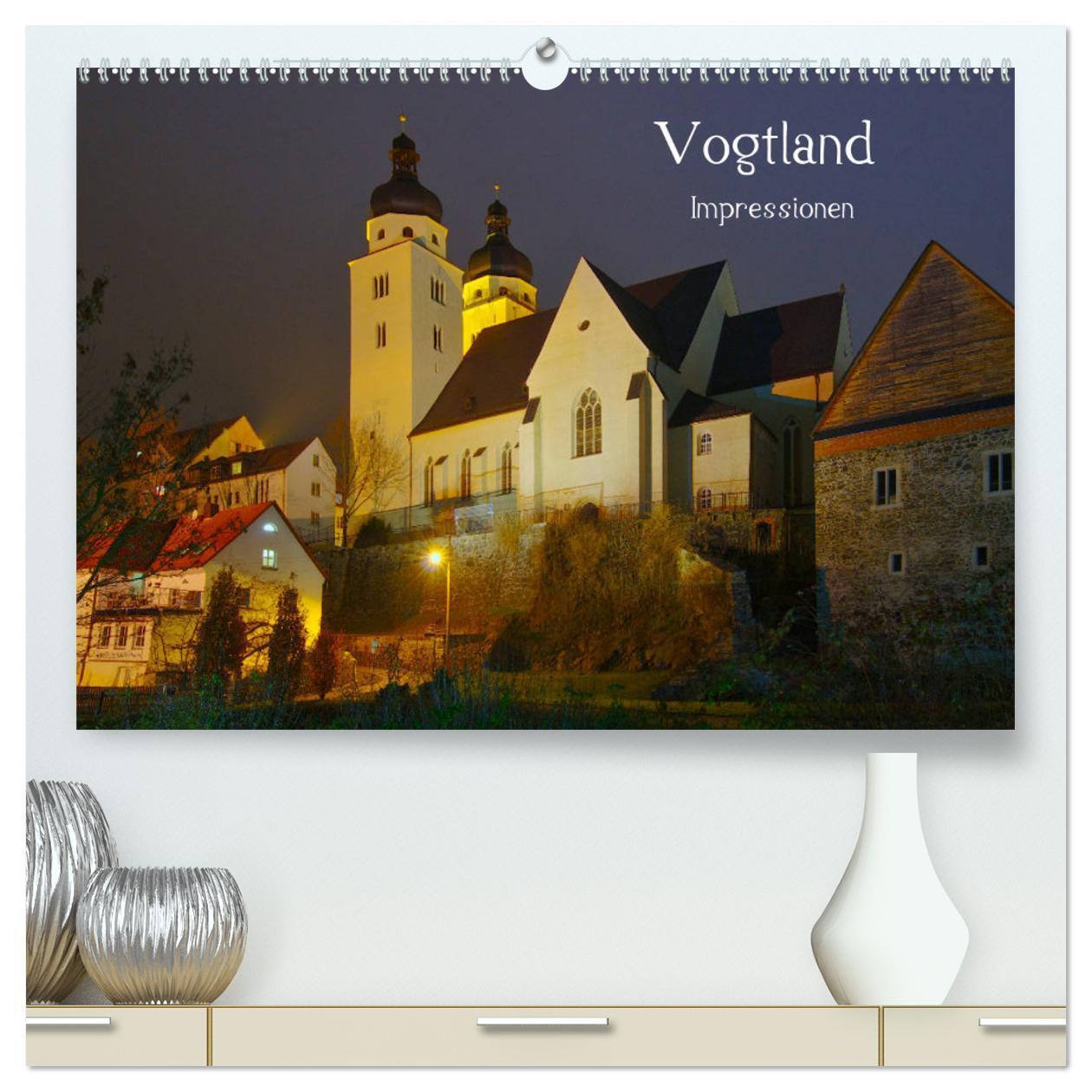 Cover: 9783675474260 | Vogtland - Impressionen (hochwertiger Premium Wandkalender 2024 DIN...