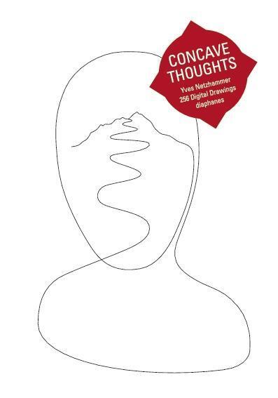 Cover: 9783037345344 | Concave Thoughts | 357 Digital Drawings | Yves Netzhammer | Buch