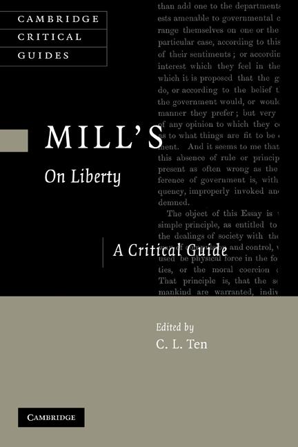 Cover: 9780521182805 | Mill's on Liberty | A Critical Guide | C. L. Ten | Taschenbuch | 2010