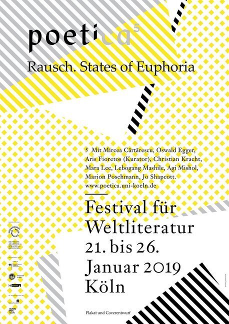 Cover: 9783887696986 | Rausch. States of Euphoria | 5. Festival für Weltliteratur 2019 Köln