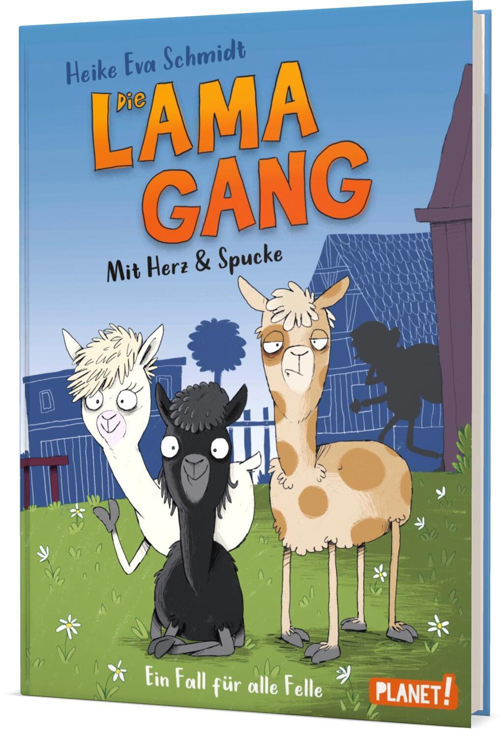 Cover: 9783522507028 | Die Lama-Gang. Mit Herz &amp; Spucke 1: Ein Fall für alle Felle | Schmidt