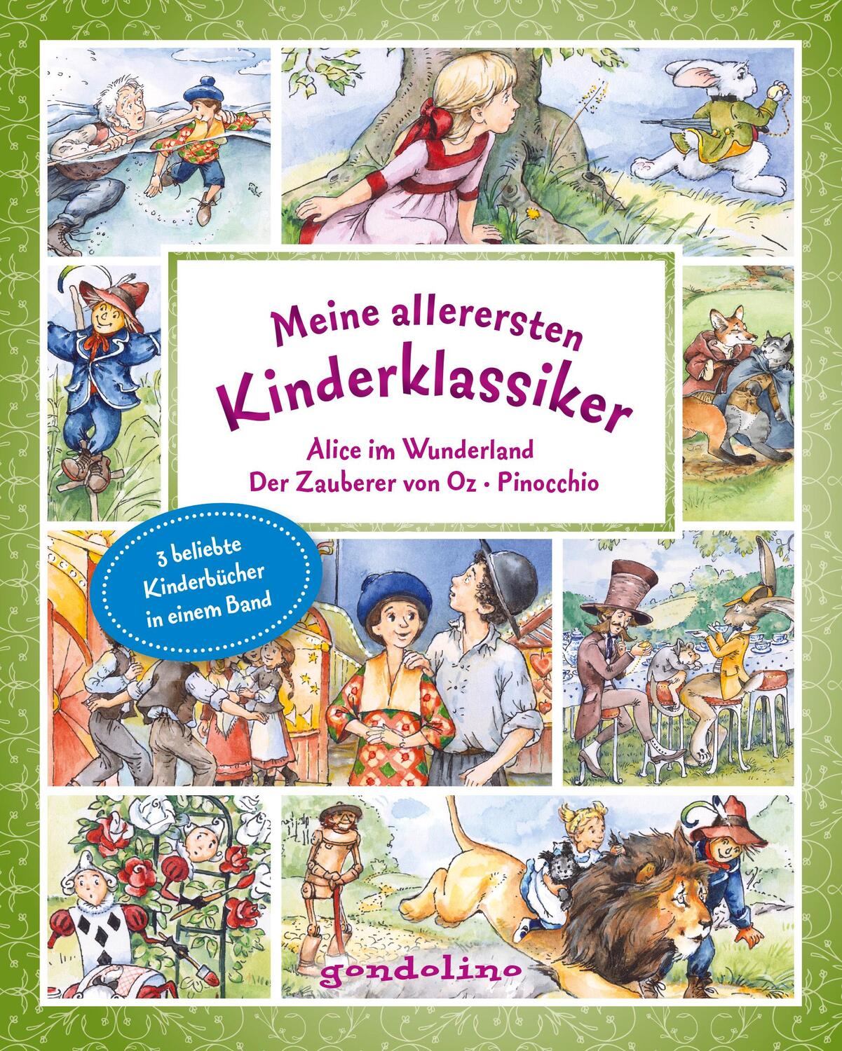 Cover: 9783811234789 | Meine allerersten Kinderklassiker: Alice im Wunderland/Der Zauberer...