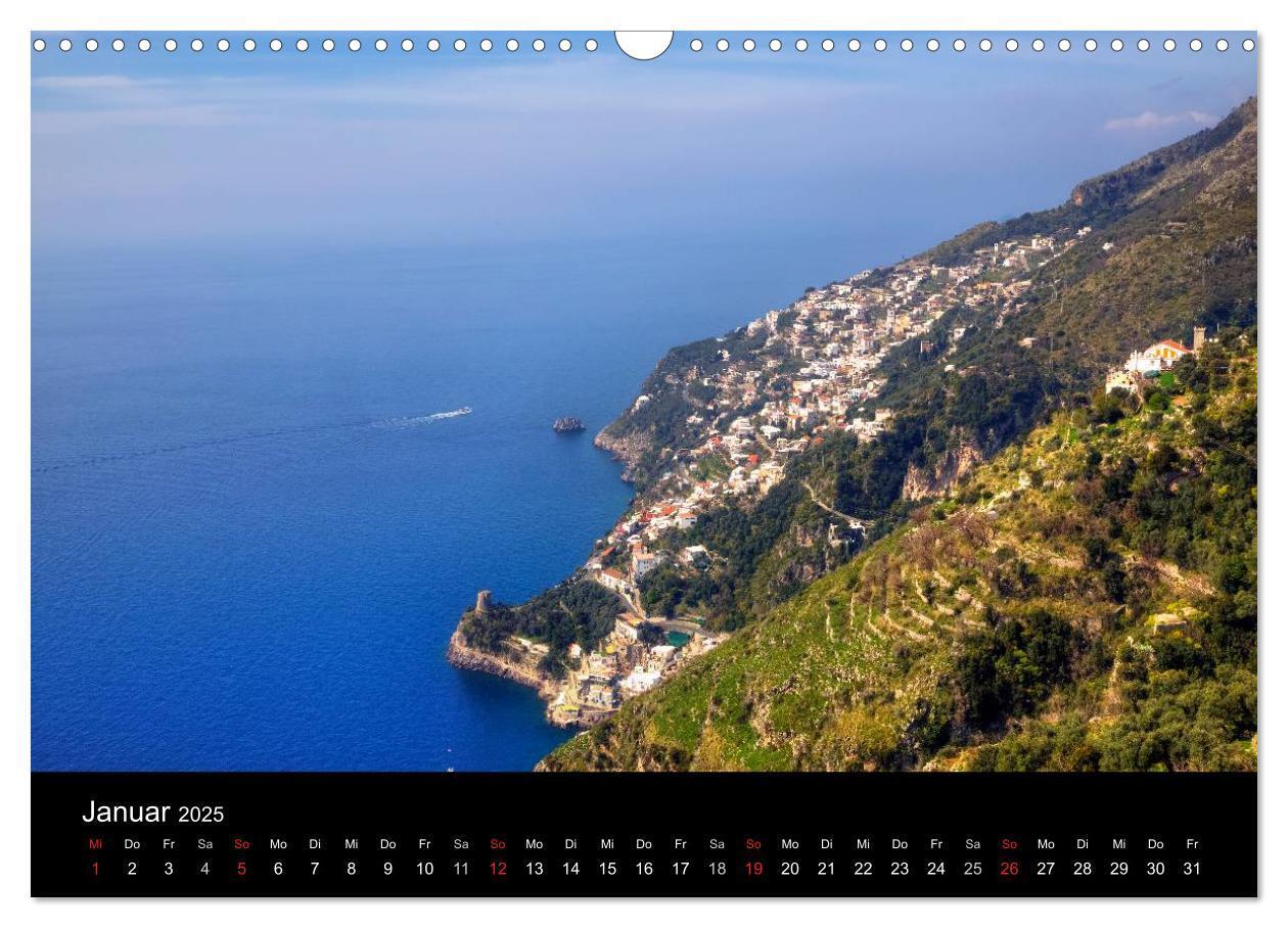 Bild: 9783435596034 | Amalfiküste und Capri (Wandkalender 2025 DIN A3 quer), CALVENDO...