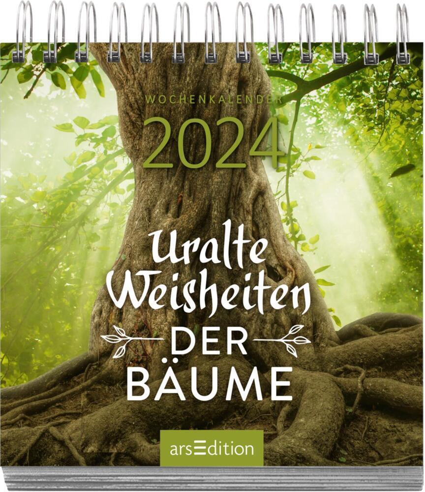 Cover: 4014489130420 | Mini-Wochenkalender Uralte Weisheiten der Bäume 2024 | Kalender | 2024