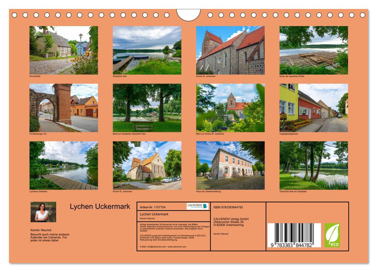 Bild: 9783383844782 | Lychen Uckermark (Wandkalender 2025 DIN A4 quer), CALVENDO...