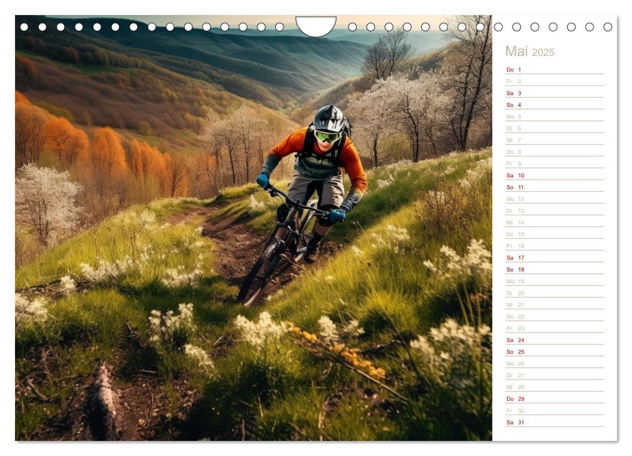 Bild: 9783383910067 | Mit dem Mountainbike durch die Welt (Wandkalender 2025 DIN A4...